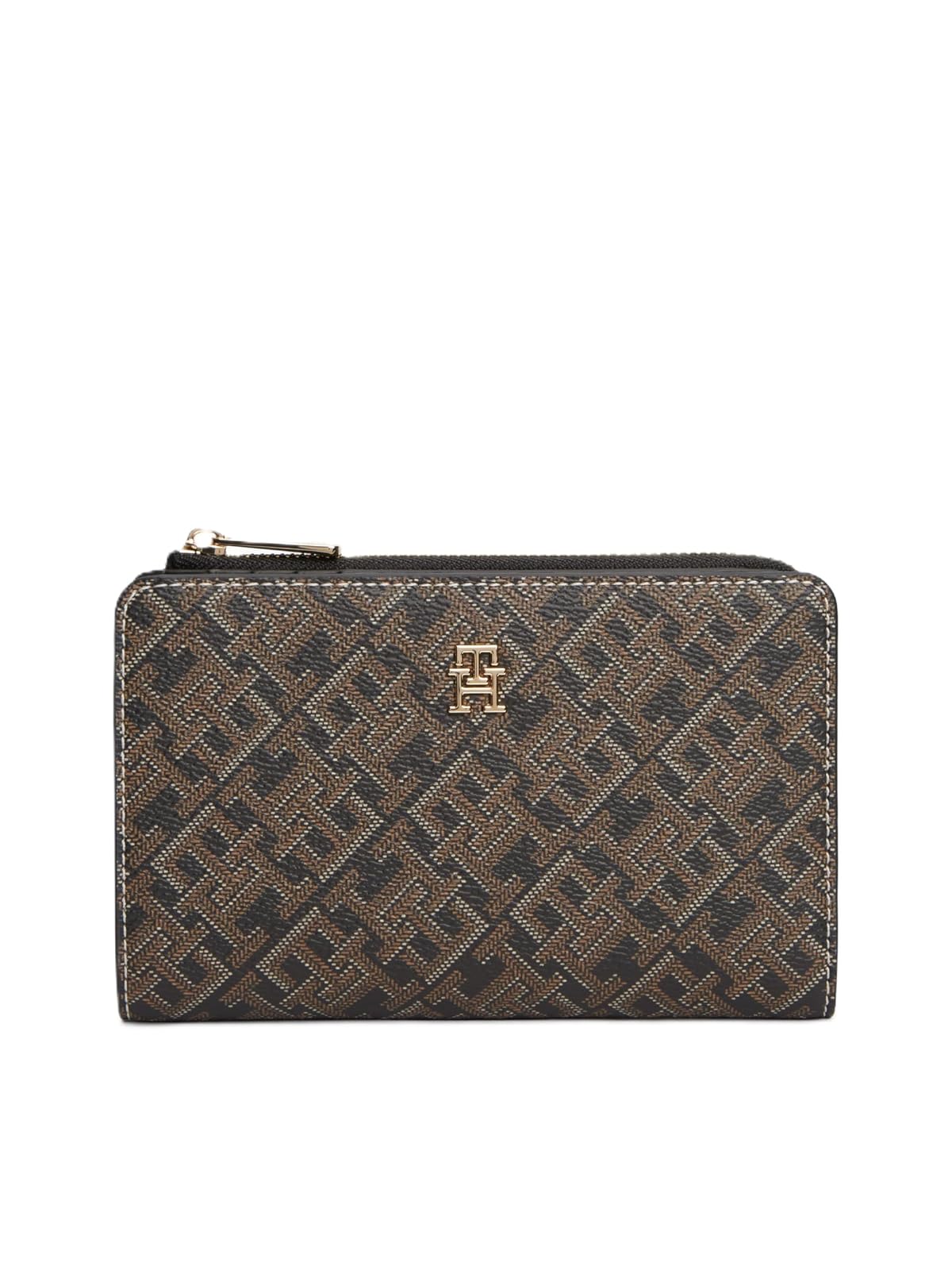 Tommy Hilfiger Cartera para Mujer, Negro, CH