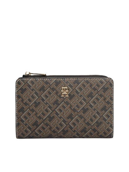 Tommy Hilfiger Cartera para Mujer, Negro, CH