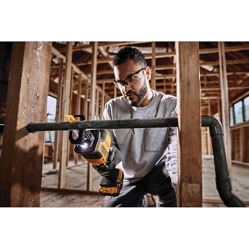 DEWALT ATOMIC 20V MAX* Sierra alternativa, con una sola mano, sin cable, solo herramienta (DCS369B)