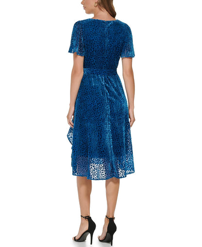 DKNY - Vestido Cruzado de imitación para Mujer