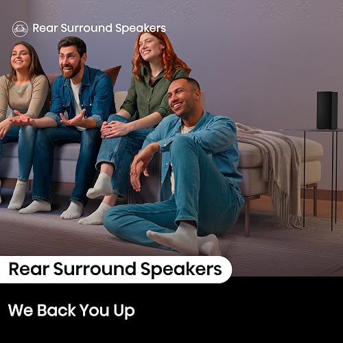 Hisense HS5100-5.1 Canal 540 W Barra de Sonido con subwoofer inalámbrico de 6.5 Pulgadas, 540 W de Potencia máxima de Audio, 5.3 Bluetooth inalámbrico, Alimentado por DTS Virtual: X, HDMI