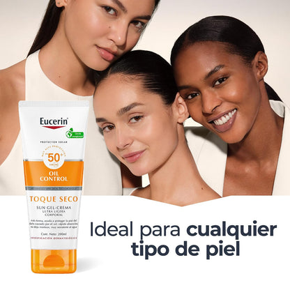 EUCERIN Sun Toque Seco Fps 50+ 200Ml Solar Corporal