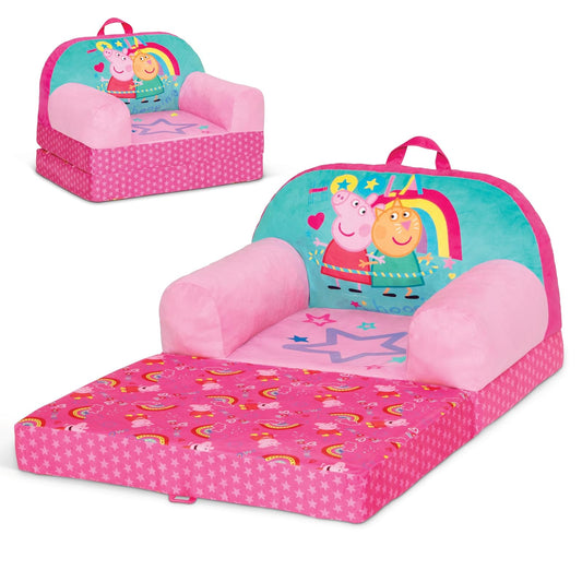 Delta Children - Silla Infantil Peppa Pig Cozee Buddy con certificación Greenguard Gold, Rosa