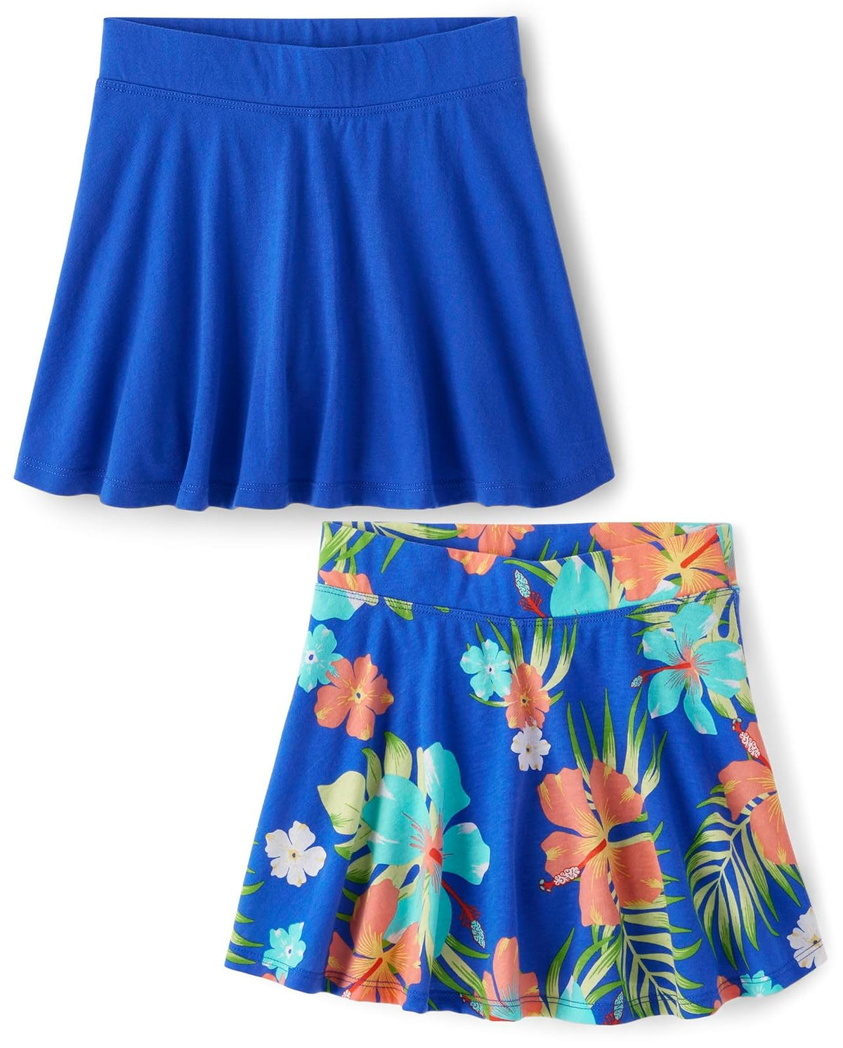 The Children's Place Skorts, Paquete de 2 Pantalones Cortos para Niñas