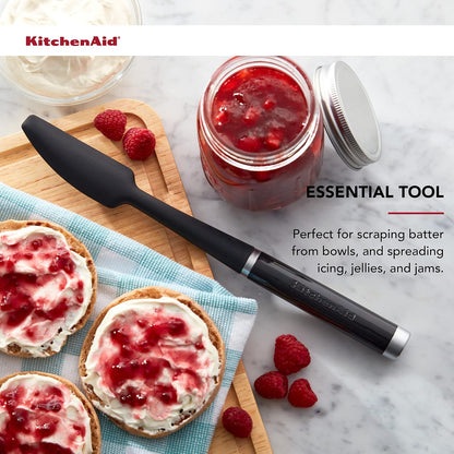 KitchenAid - Espátula clásica en frasco, talla única, color negro