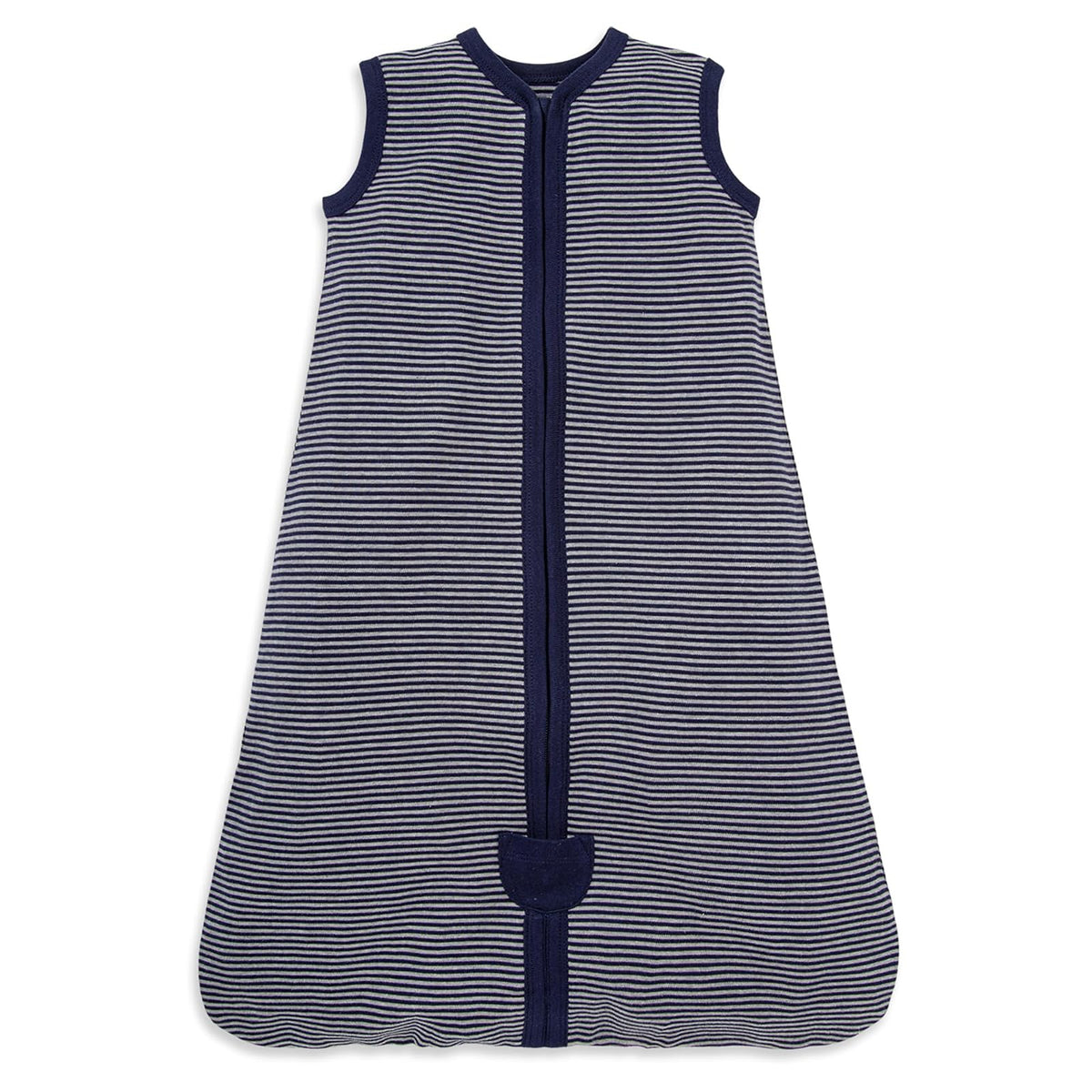 Burt's Bees Baby Saco de Dormir de Algodón Orgánico - Ancho - Midnight Stripe - M