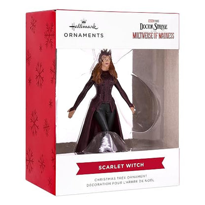 Hallmark Marvel Studios Doctor Strange in The Multiverse of Madness - Adorno navideño de Resina de Bruja Escarlata