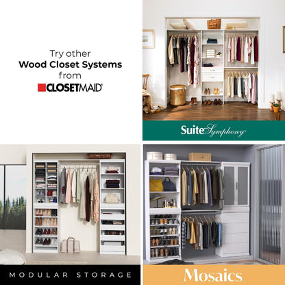 ClosetMaid 8895 Torre SuiteSymphony Kit de Arranque