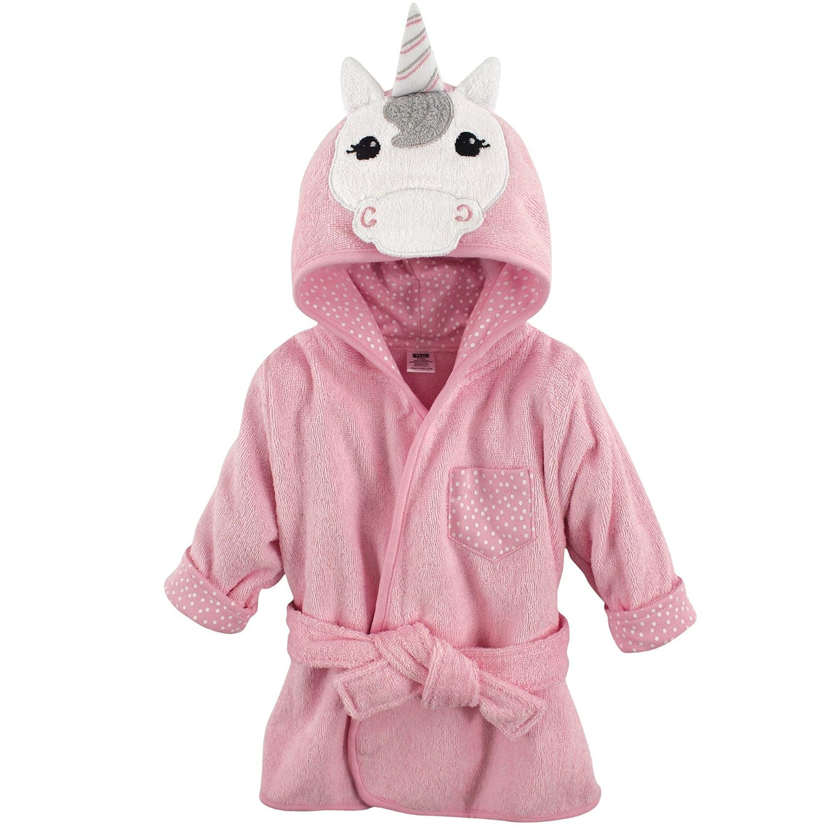 Hudson Baby Bata de Baño con Capucha para Bebé Diseños de Animalitos - Talla única - Unicornio