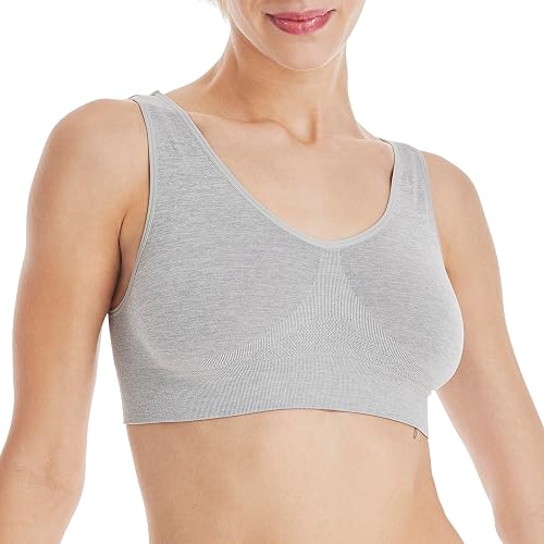 Hanes - Brasier sin Costuras para Mujer, Brasier sin Botones, de Cobertura Completa, Brasier sin Costuras