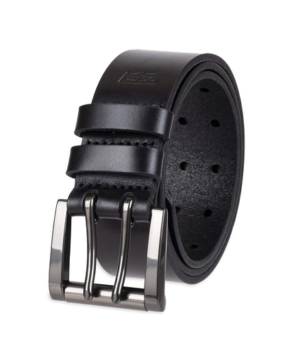 Levi's Men's 1 1/2 in.Bridle Double Prong Buckle Belt,Brown,32 - Negro - - 38