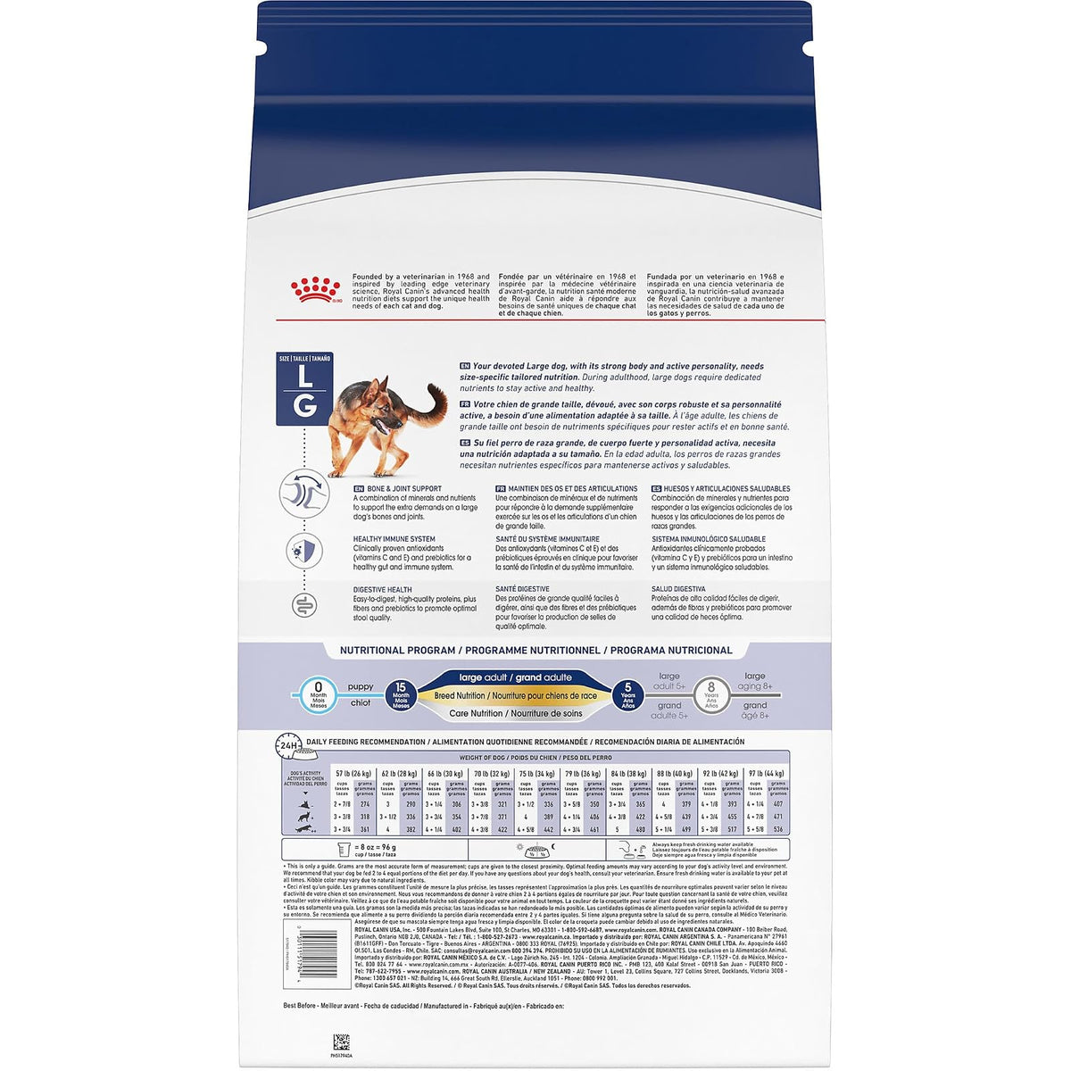 ROYAL CANIN - Croquetas para Perro Talla Grande, Large Adult 7.72 Kg