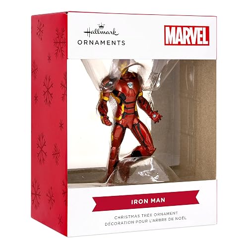 Hallmark Marvel Iron Man - Adorno navideño de 3,8 x 8,2 x 2,2 cm