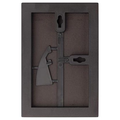 Snap 02P991C Front Loading Narrow Photo Frame for Wall or Tabletop Display, 4" x 6", Set of 12