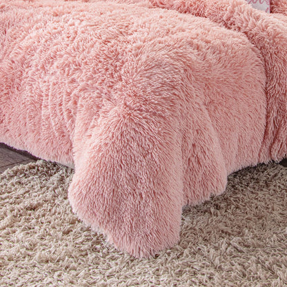Colchas Concord Cobertor Pachi Flannel, Color Rosa, 100% Poliéster, Tamaño King Size, Queen Size, Manta Cálida y Suave para Cama, Ideal para Invierno, 1 Pieza