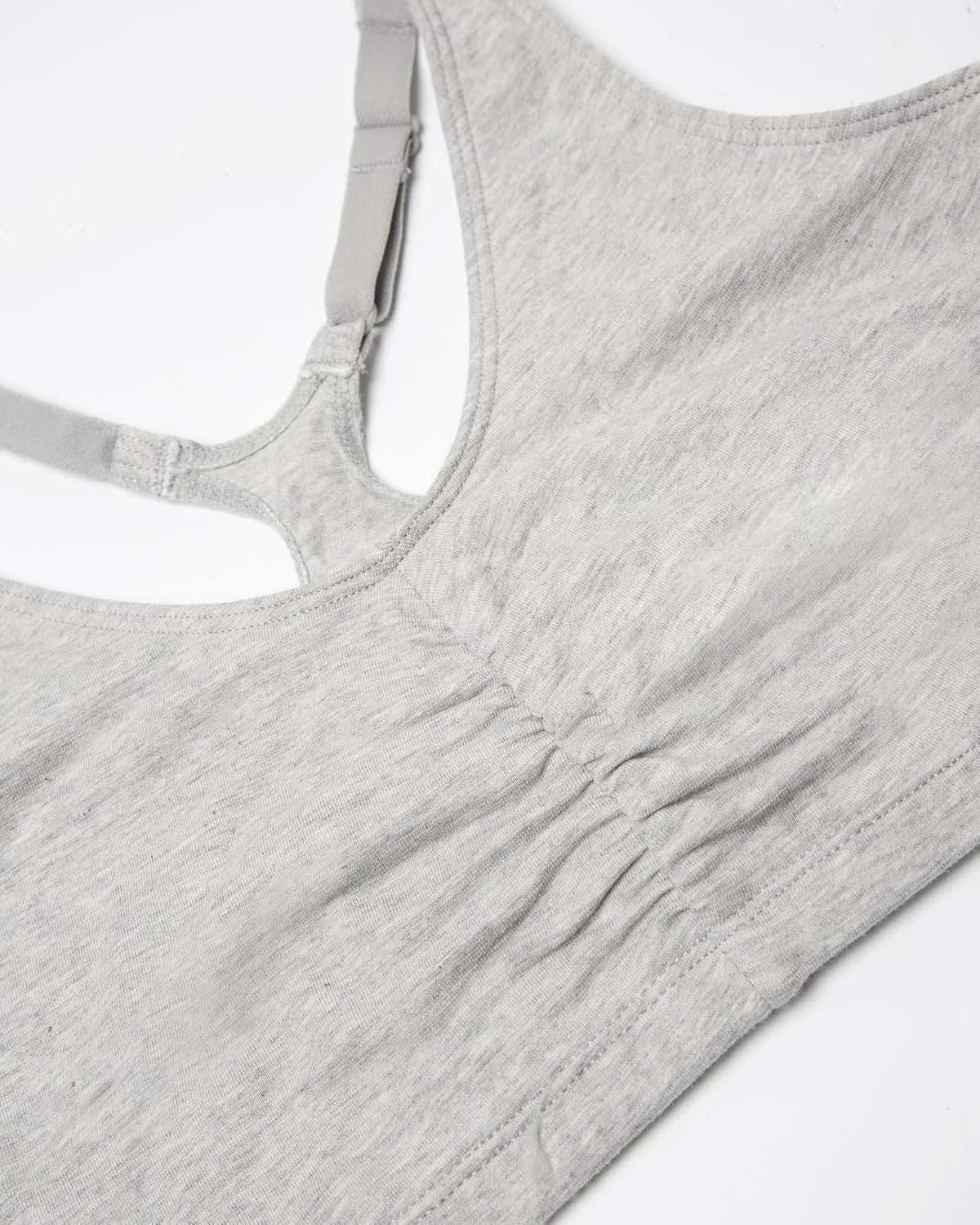 Fruit of The Loom Women's Shirred Front Racerback