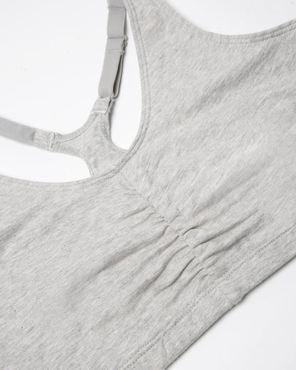 Fruit of The Loom Women's Shirred Front Racerback