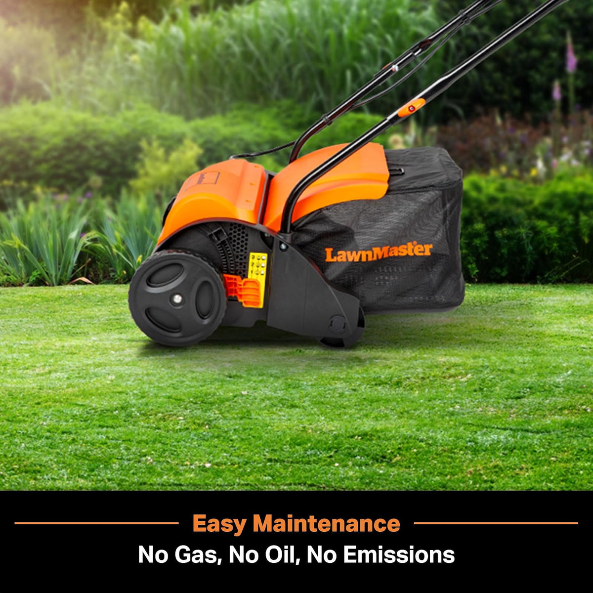 LawnMaster GV1212B Escarificador y Dethatcher 13" 12AMP