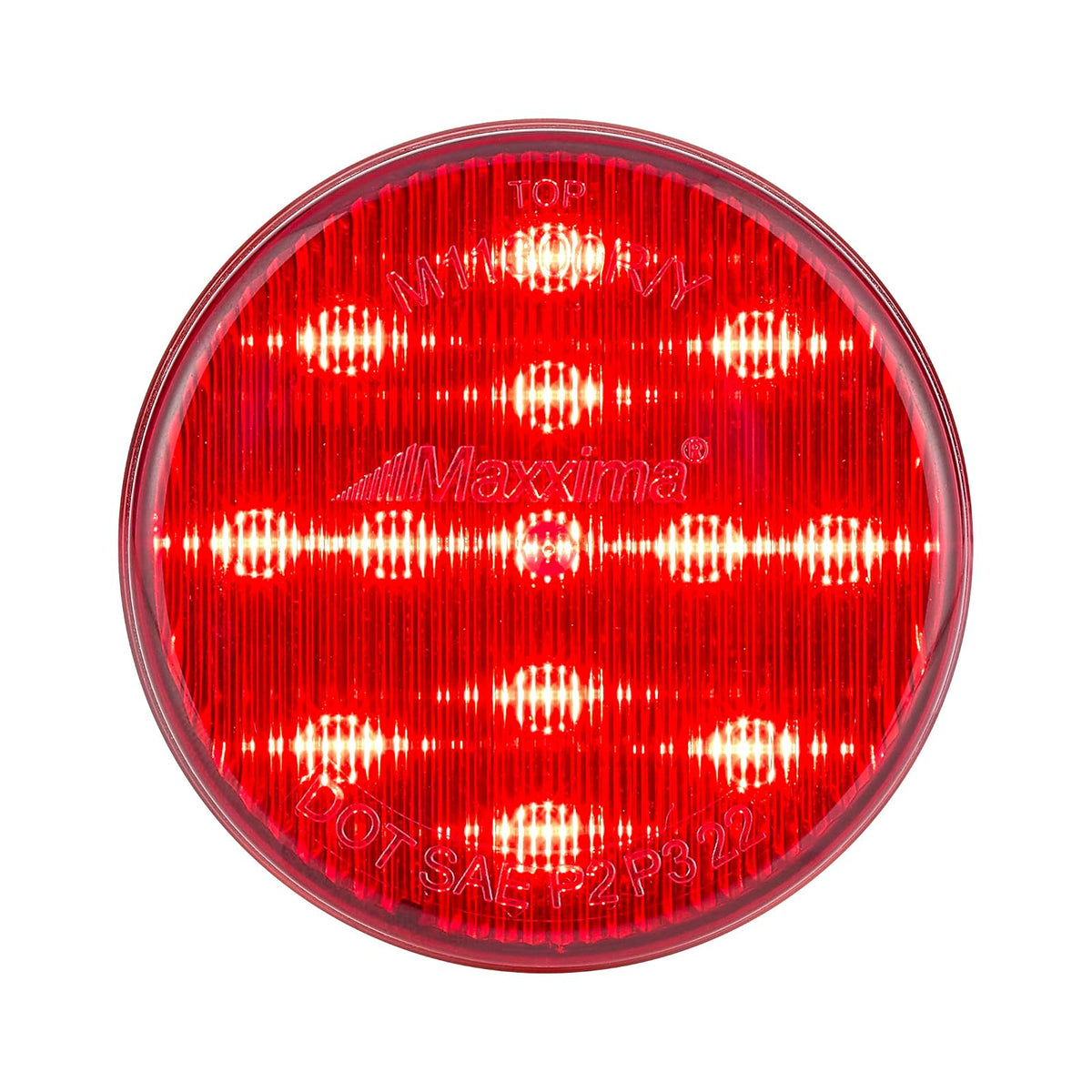 Maxxima M11300R 13 LED Red 2.5" Round Clearance Marker Light
