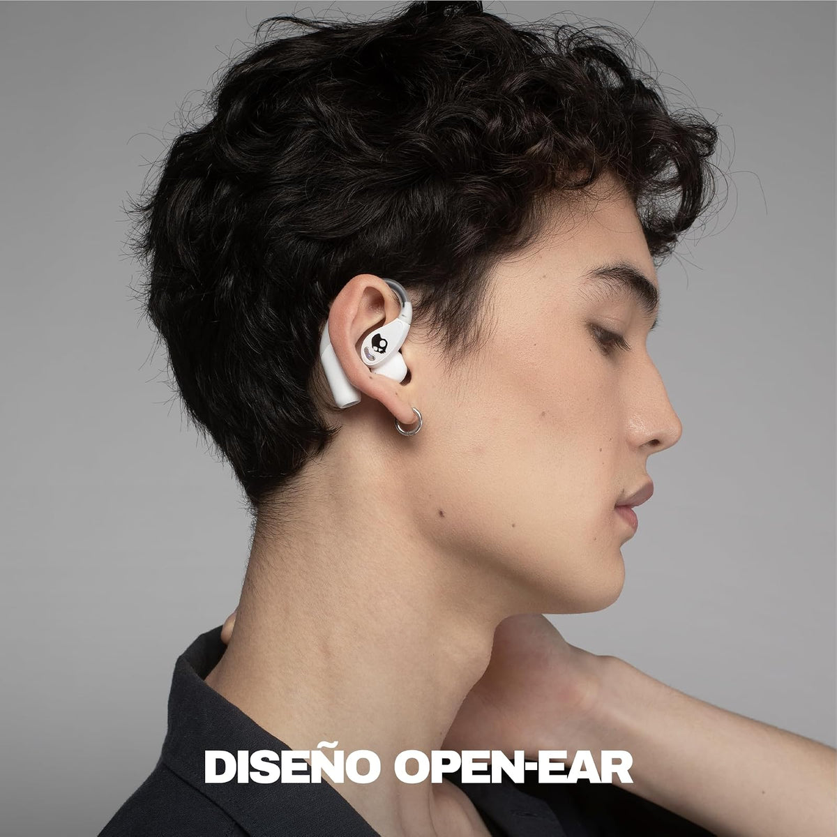 Skullcandy Push 540 Open Wireless Open-Ear Bluetooth Earbuds - Bone
