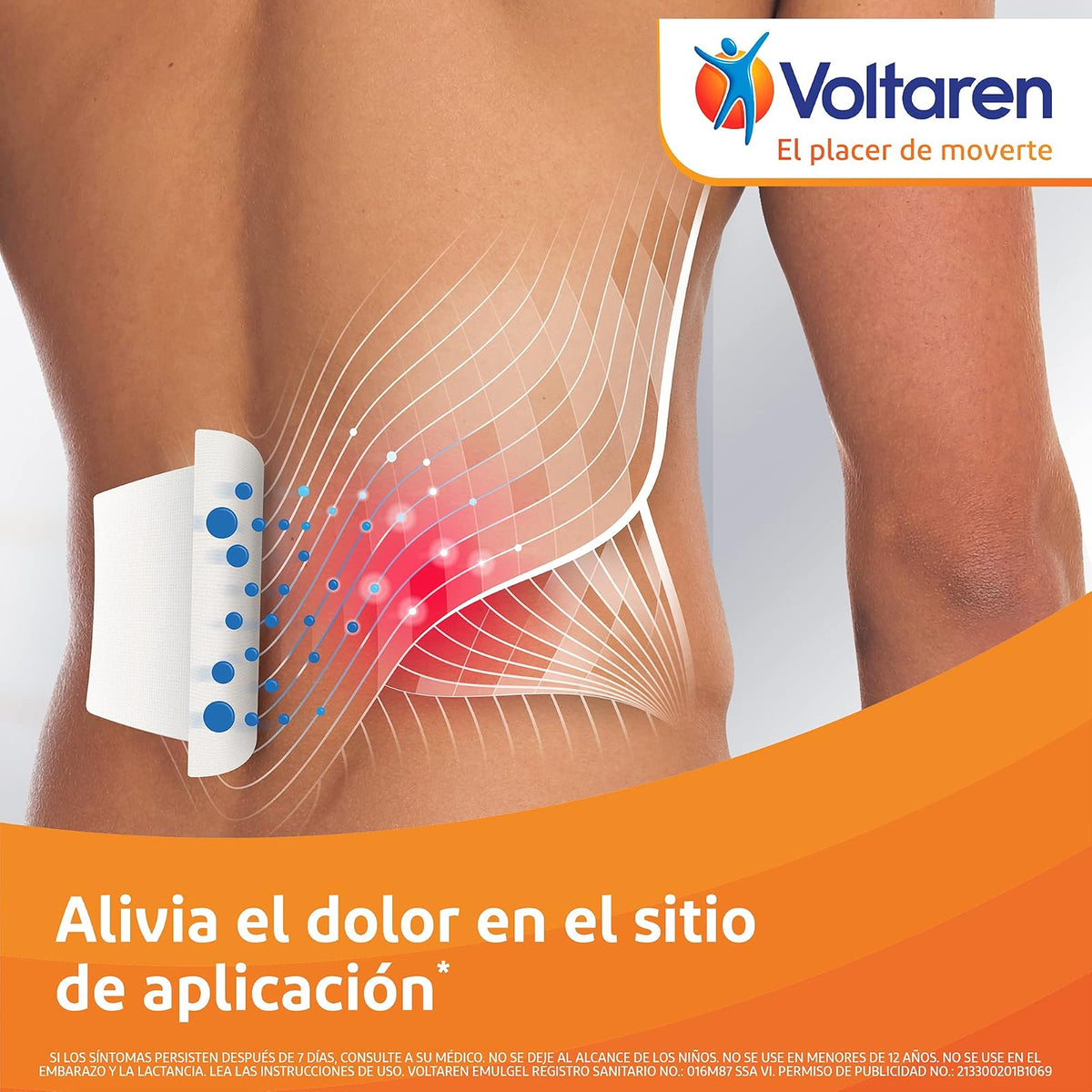 Voltaren 24h Parches, Diclofenaco 30mg, Reduce la Hinchazón e Inflamación, 3 Pack 5 Parches cada