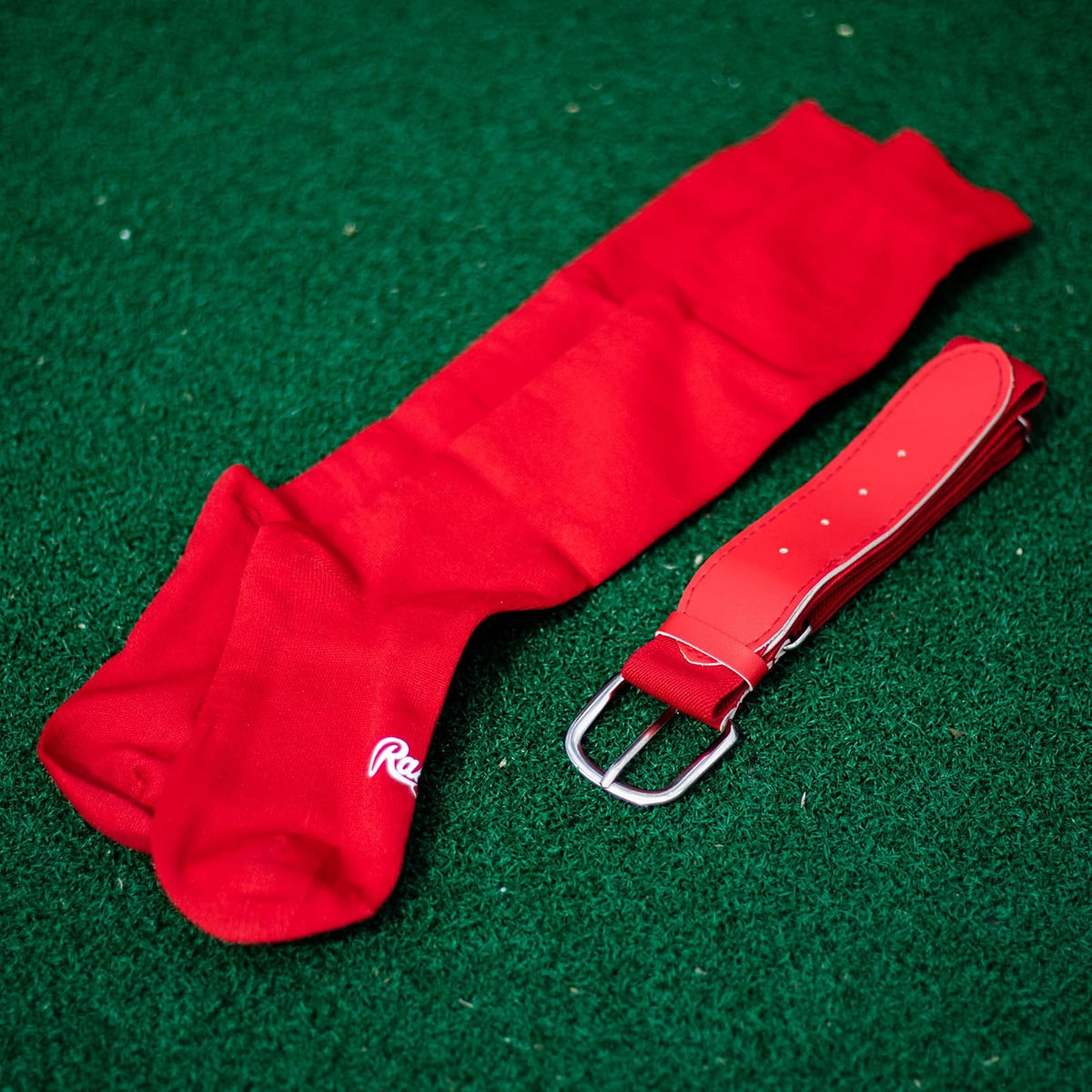 Rawlings Combo de cinturón y Calcetines de béisbol