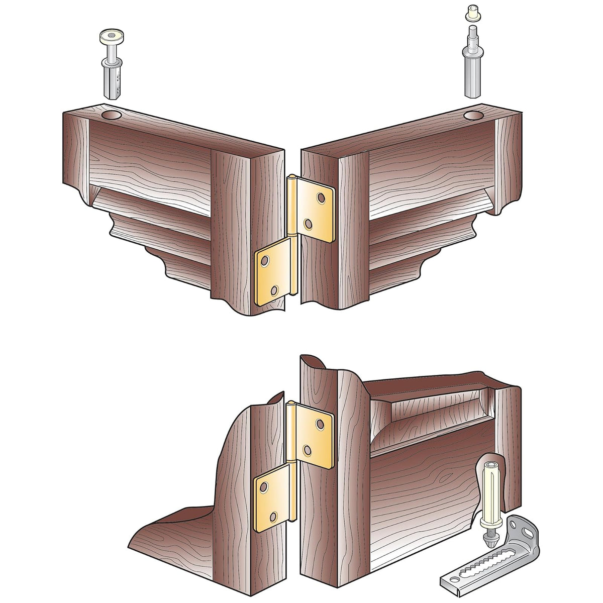 Prime-Line Kit De Reparación De Herrajes Para Puertas N 7534 | Zinc, 1 A 1-3/8 Pulgadas Grosor, Hasta 50 Lb, Incluye Soportes Superior E Inferior, Pivotes Superior E Inferior, Rueda Guía