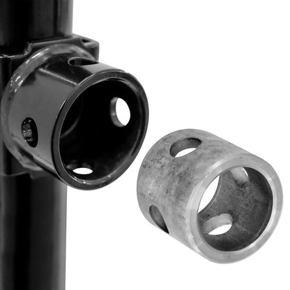 Dogotuls RI6083 Gato para Remolque Giratorio con Montaje de Tubo para soldar y Base 2000LB