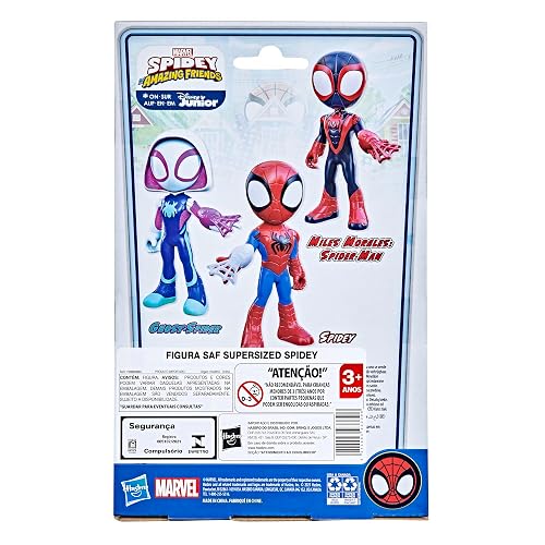 Marvel Hasbro Spidey Figura Gigante Articulable 22 cm