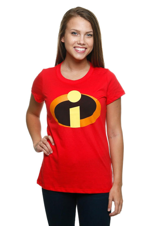 Disney Playera gráfica con Logotipo de The Incredibles Camiseta para Mujer