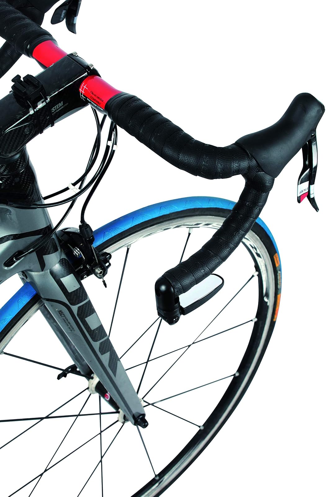 Zefal Spin Espejo Retrovisor Abatible para Manubrio de Bicicleta
