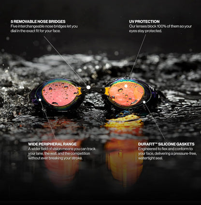 TYR Black Hawk Racing - Gafas de Espejo
