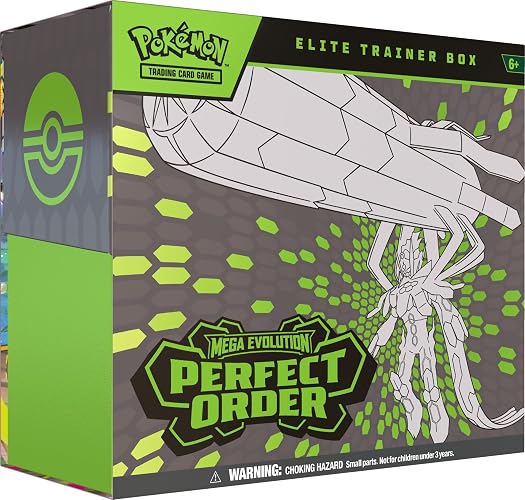 Pokémon TCG: Mega Evolution—Perfect Order Elite Trainer Box, 1 Pieza