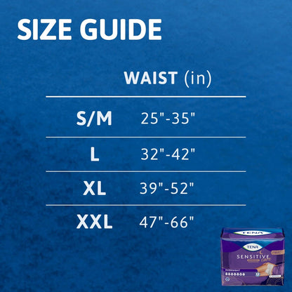 TENA Overnight Underwear, Large, 14 Count (Pack of 4)
