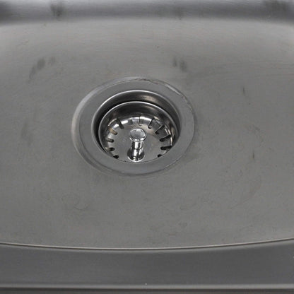 Danco 88275 - Cesta de fregadero de cocina de 3-1/4 pulgadas, protector contra salpicaduras con poste estacionario, acero inoxidable