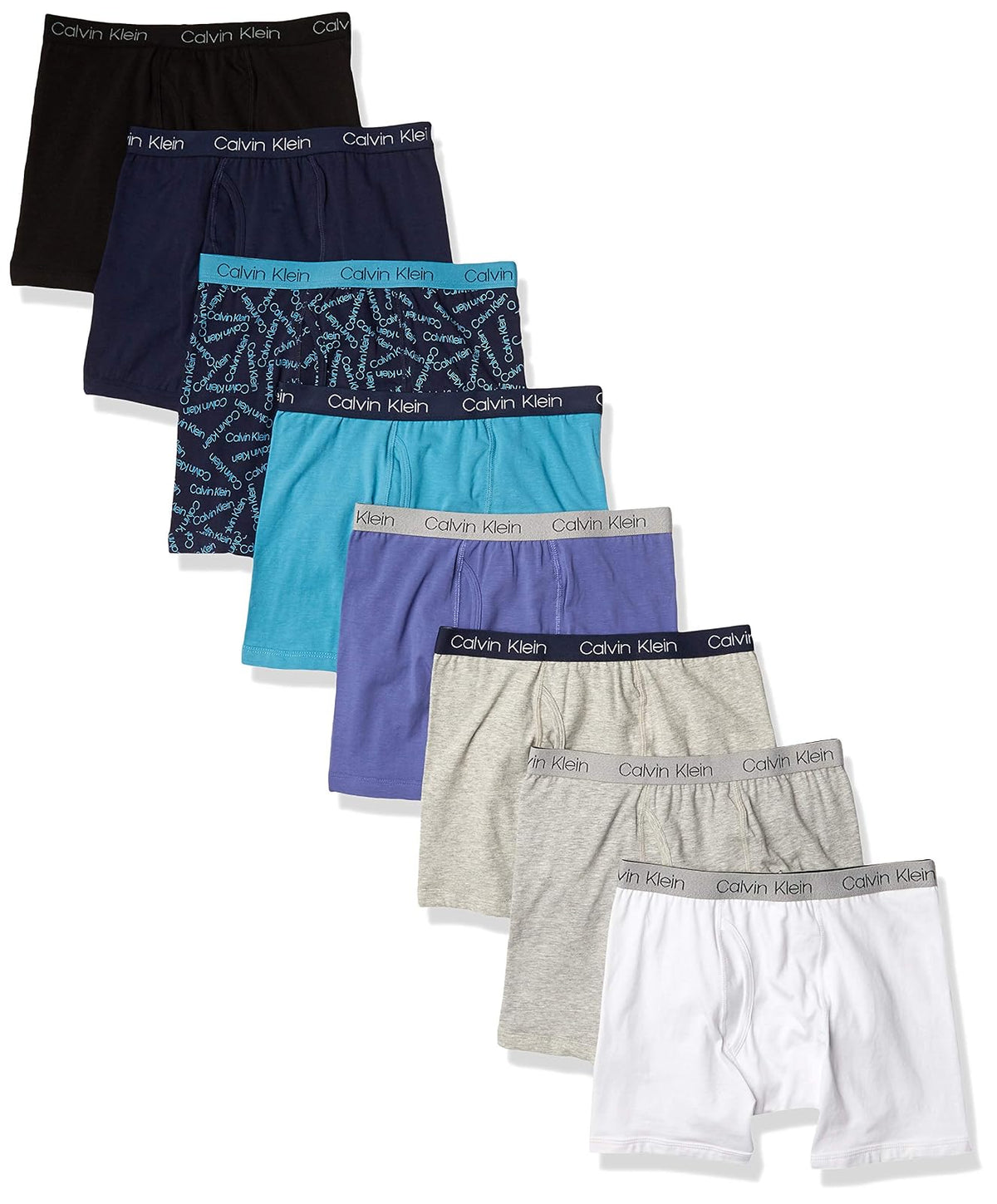 Calvin Klein Paquete de 8 Calzoncillos para Niño - Paquete mixto. - G