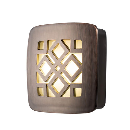 GE Luz de noche LED de bronce frotado con aceite, enchufable, del atardecer al amanecer, listada en UL, decoración del hogar, ideal para dormitorio, guardería, baño, cocina, pasillo, 25436