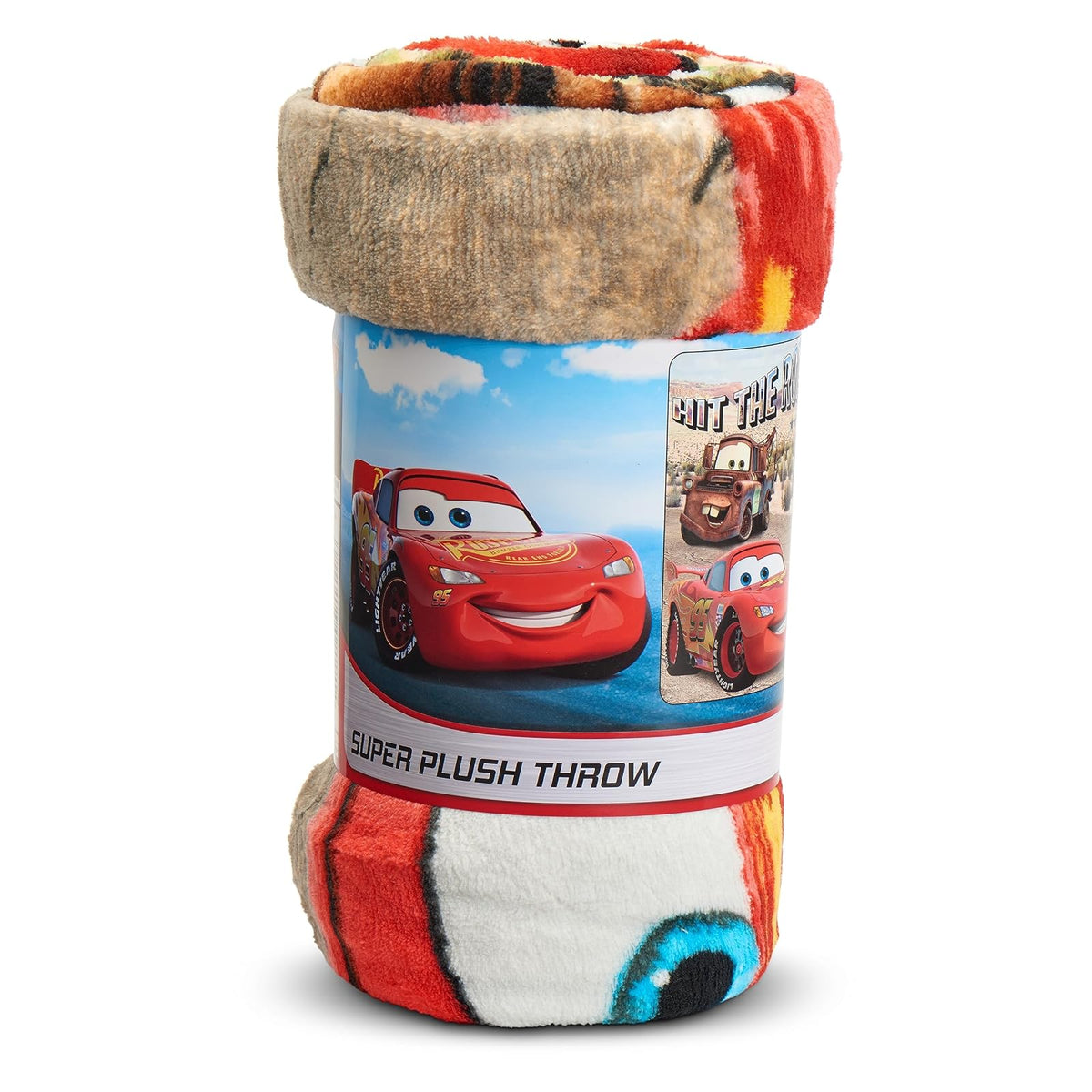 Northwest Princesa, Manta de Tricot 1.16 x 2.03 m Cars, Multi Color, 46" by 60", 1