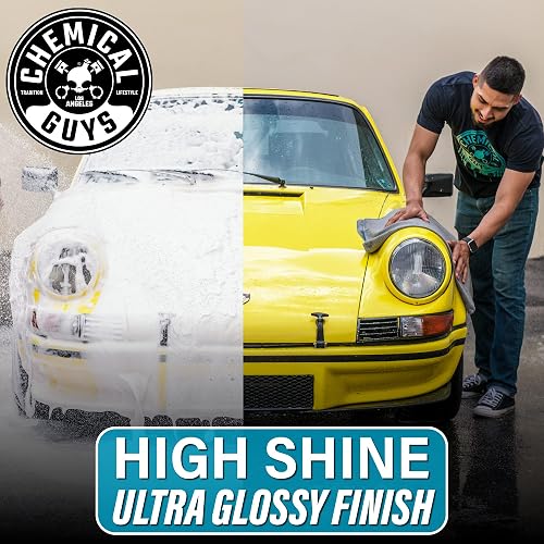Chemical Guys HydroSuds Ceramic SiO2 Jabón espumoso de alto brillo para lavado de autos, camionetas y más, 1.89 L