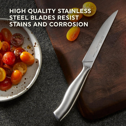Chicago Cutlery - Cuchillo de acero inoxidable, 4 piezas