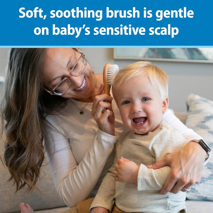 Dr. Brown's Baby Care Essentials - Kit de tijeras de uñas con funda, aspirador nasal, cepillo para polvo de tapa de cuna y peine, sin BPA