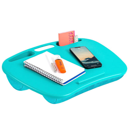 LapGear MyDesk Mesa para Laptop hasta 15 Pulgadas - Turquesa - Unidad individual