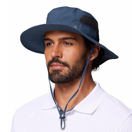 Columbia Bora Boon Sombrero, Hombre, Negro, Talla única