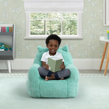 Delta Children Sillón Cozee Buddy Búho - Color: Turquesa