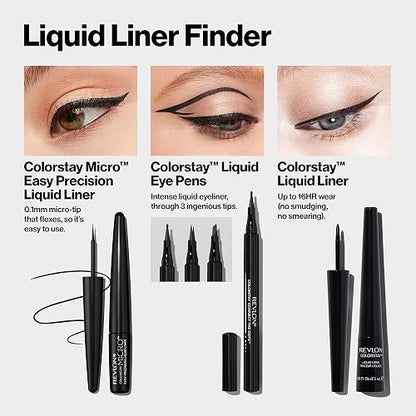 Revlon Colorstay Micro Easy Precision Liquid Liner, 302 What the Fudge Marron