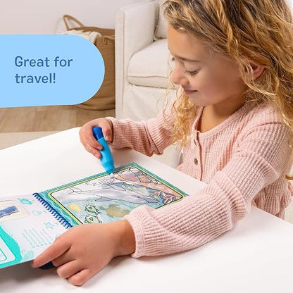Melissa & Doug Bloc Revelador Para Colorear Con Agua - Mundo Submarino