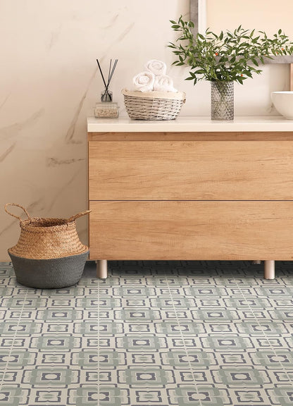 FloorPops - Azulejos de vinilo para despegar y pegar de 12 x 12 pulgadas (10 azulejos), (10 pies cuadrados/cartón)