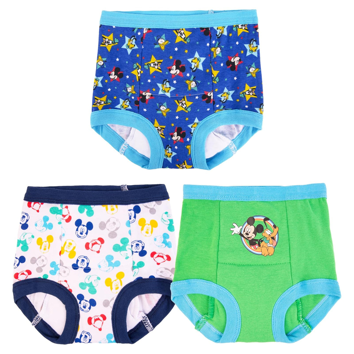 Disney Mickey Mouse - Pantalones de Entrenamiento para niño (3 Unidades)