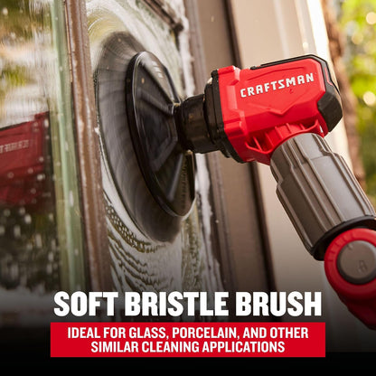 Craftsman CMCPSMHB - Juego de cepillos de cerdas