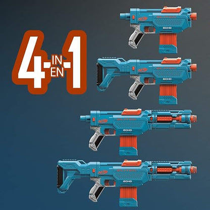 NERF Elite 2.0 Echo CS-10 Lanzador de Dardos Adaptable 24 Dardos